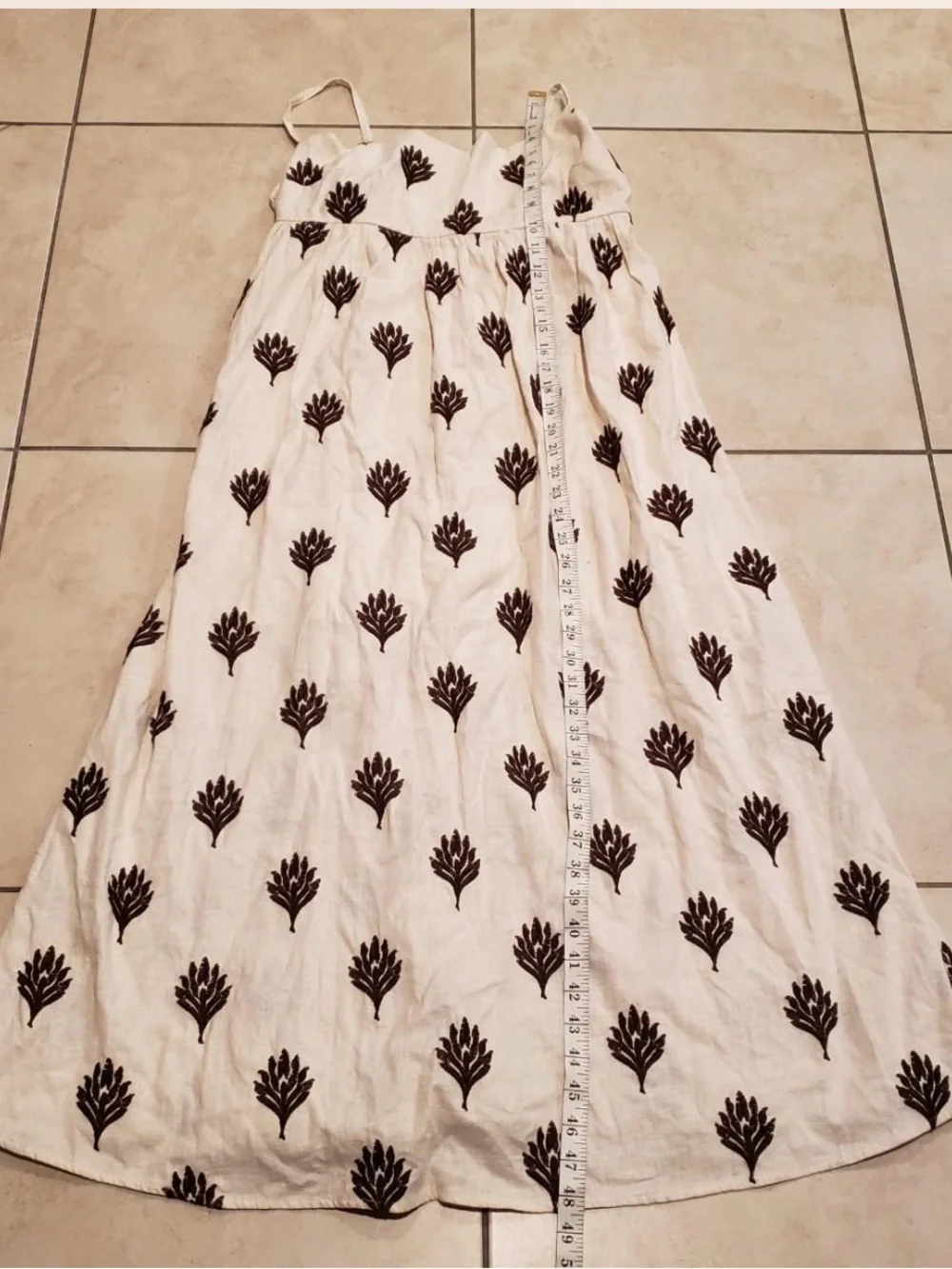 Abercrombie & Fitch Tie - Back baby doll Maxi Dress